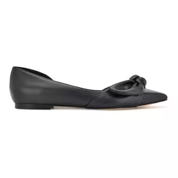 Женские классические балетки Nine West Bannie D'Orsay на плоской подошве Nine West, черный