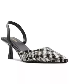 Женские классические босоножки Brizza с открытой пяткой и острым носком ALDO, черный