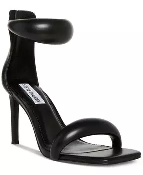 Женские классические босоножки на шпильке с ремешком на щиколотке Steve Madden, черный