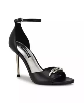 Женские классические босоножки Rittz с открытым носком на шпильке Nine West, черный