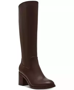 Женские классические ботинки Ullah на блочном каблуке DV Dolce Vita, коричневый