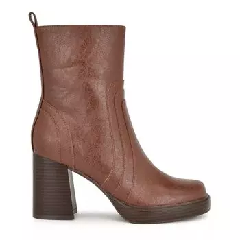 Женские классические ботинки в стиле ретро на блочном каблуке Nine West Dalora Nine West