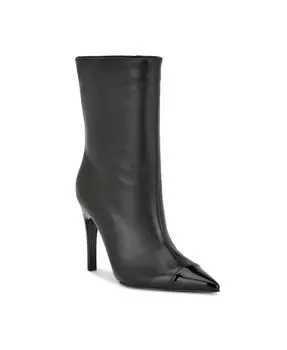 Женские классические ботинки Winner на шпильке с острым носком Nine West, черный