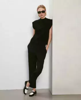 Женские классические брюки-джоггеры Easy Wear, черный