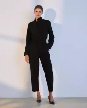 Женские классические брюки-морковки Woman El Corte Ingls, черный