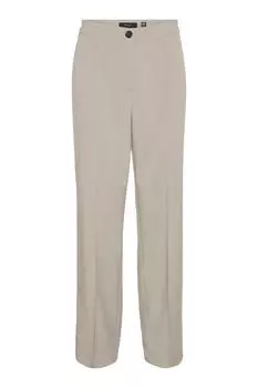 Женские классические брюки прямого кроя Vero Moda, серый