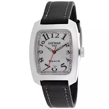 Женские классические часы Locman с белым циферблатом