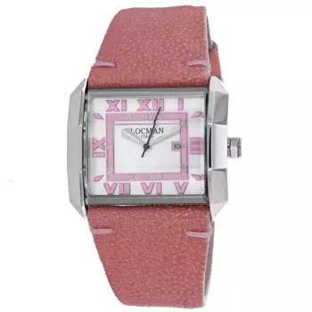 Женские классические часы Locman с перламутровым циферблатом, цвет mother of pearl