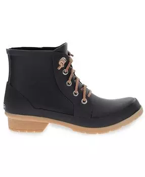 Женские классические короткие ботильоны на шнуровке Chooka, черный