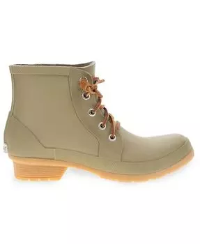 Женские классические короткие ботильоны на шнуровке Chooka, зеленый