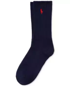 Женские классические ребристые носки 79104 Polo Ralph Lauren, синий