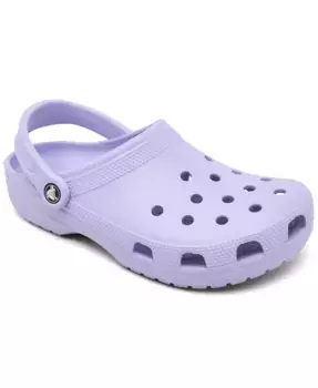 Женские классические сабо Finish Line Crocs, фиолетовый