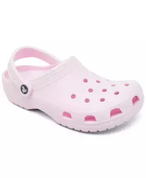 Женские классические сабо Finish Line Crocs, розовый