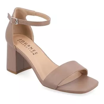 Женские классические сандалии из пены Tru Comfort Foam из коллекции Journee Collection SuperNatural Shades, цвет Rosewood