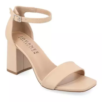 Женские классические сандалии из пены Tru Comfort Foam из коллекции Journee Collection SuperNatural Shades, цвет Shell