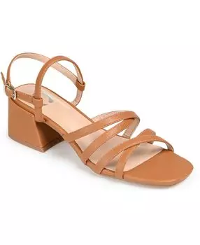 Женские классические сандалии Kempsy Journee Collection, коричневый