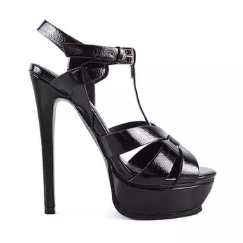 Женские классические сандалии London Rag Social Fly на очень высоком каблуке London Rag, серебряный