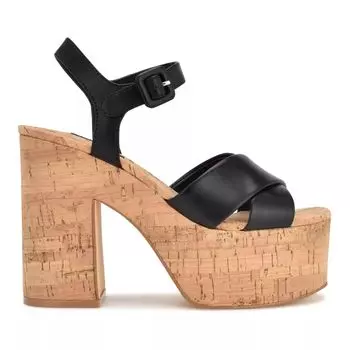 Женские классические сандалии на платформе Nine West Rilay Nine West, черный
