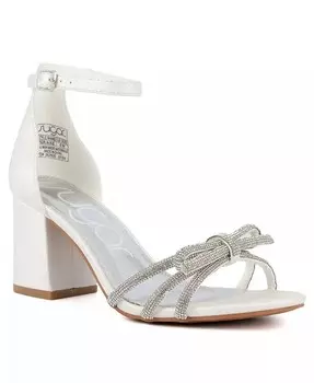 Женские классические сандалии Nixie со стразами Sugar, белый