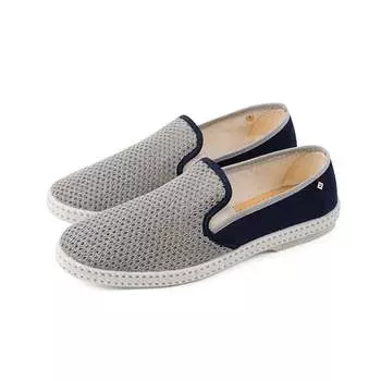 Женские классические туфли-лодочки Maltese Falcon Slip On серого цвета Rivieras