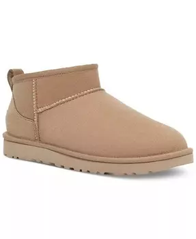 Женские классические ультра мини ботильоны UGG, бежевый