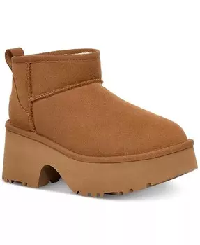 Женские классические ультра мини-сапоги New Heights UGG, коричневый