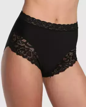 Женские классические высокие трусики Janira, черный