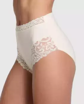 Женские классические высокие трусики Janira, цвет Crudo