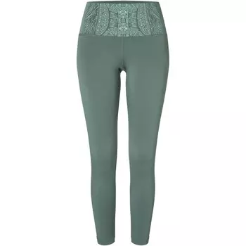 Женские колготки «Арабески» Super.Natural, зеленый