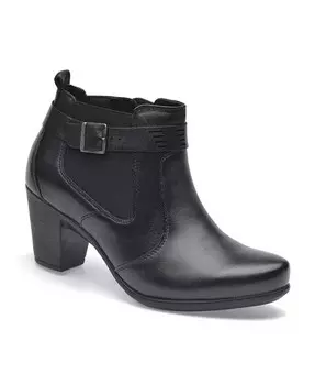 Женские комфортные ботинки из кожи ягненка премиум-класса Britany By PAZSTOR, черный