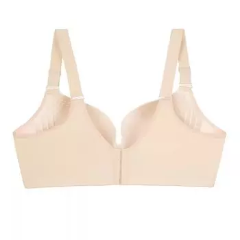Женские комфортные бюстгальтеры без косточек с полной поддержкой и крючками, размеры от 36D до 42F Agnes Orinda, серый