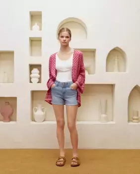 Женские комфортные шорты с отворотом Green Coast, индиго