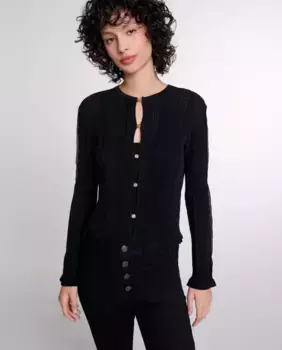 Женские комплекты-близнецы тонкой вязки Maje, черный