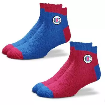 Женские комплекты из 2 мягких носков для сна для босых ног LA Clippers Team Team