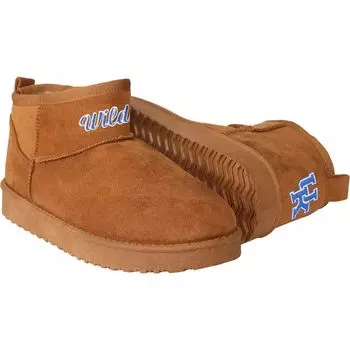 Женские коричневые ботинки с логотипом команды Kentucky Wildcats FOCO Fuzzy Fan Boots