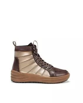 Женские коричневые кожаные ботильоны Dorking, коричневый