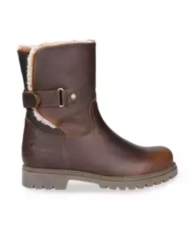 Женские коричневые кожаные ботинки Panama Jack, коричневый