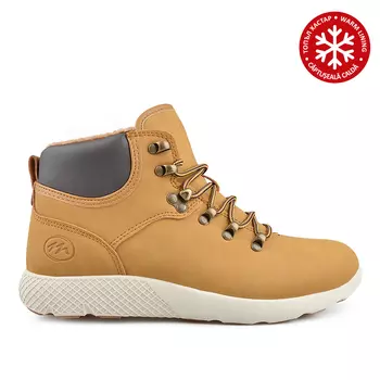 Женские коричневые повседневные ботинки на теплой подкладке Tendenz