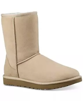 Женские короткие ботинки Classic II UGG, бежевый