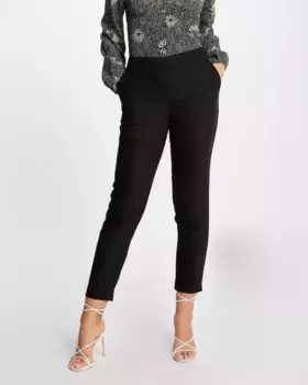 Женские короткие брюки-сигареты Morgan, черный