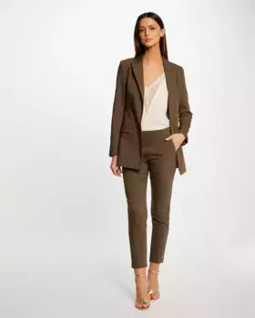 Женские короткие брюки-сигареты Morgan, цвет Kaki