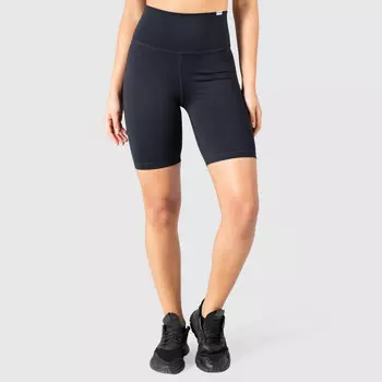 Женские короткие леггинсы Kylie черные для спорта и отдыха SMILODOX, цвет schwarz