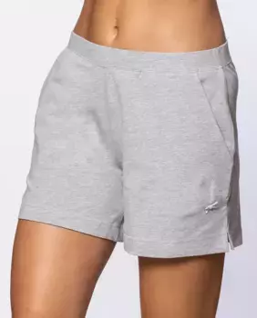 Женские короткие пижамные брюки из хлопка стрейч Punto Blanco, серый