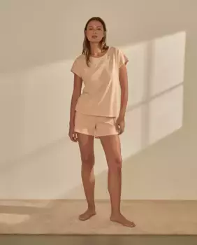 Женские короткие пижамы nfasis, цвет 250 Nude