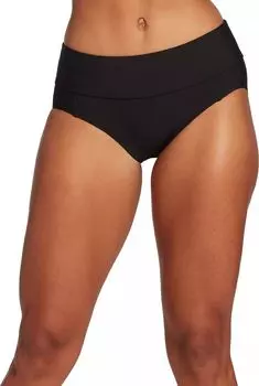 Женские короткие плавки для плавания Calia со средней посадкой для мальчиков, черный