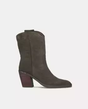 Женские ковбойские кожаные ботильоны Alma en Pena, зеленый