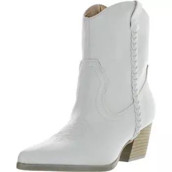 Женские ковбойские сапоги Karyn из искусственной кожи в стиле вестерн DV By Dolce Vita, слоновая кость