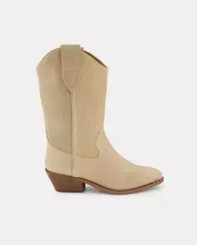 Женские ковбойские сапоги с шипами Green Coast, бежевый