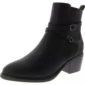 Женские ковбойские сапоги Santina из искусственной кожи с блочным каблуком, в стиле вестерн Mia, черный