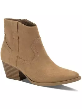 Женские ковбойские сапоги в стиле вестерн с острым носком Perriee из искусственной кожи Style & Co., цвет Sand Mc